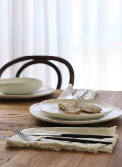 Organic Linen Dinner Plate -Kas Australia 00008764 scaled