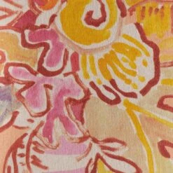 Albi Cushion -Kas Australia Albi Yellow Cushion DetailWEB