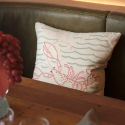 Lobster Cushion -Kas Australia BD Lifestyle 5 WEB