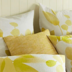 Durham Cushion -Kas Australia Durham Sulphur LifestyleWEB