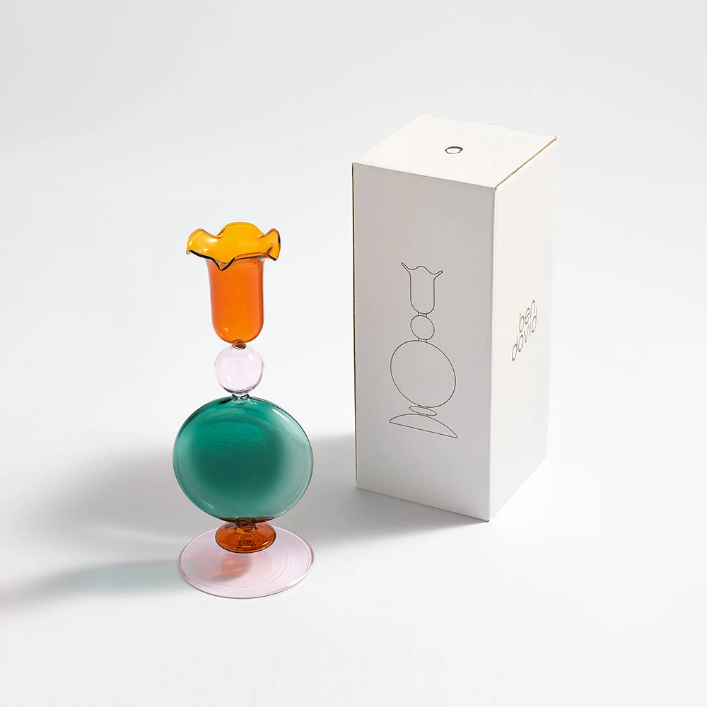 Element Glass Candle Holder Piece 1 Element Glass Candle Holder Piece