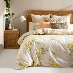 Goldie Quilt Cover Set -Kas Australia Goldie Bedlinen Lifestyle Portrait WEB