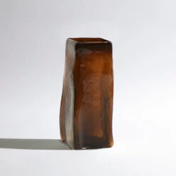 Jaffa Tall Amber Vase