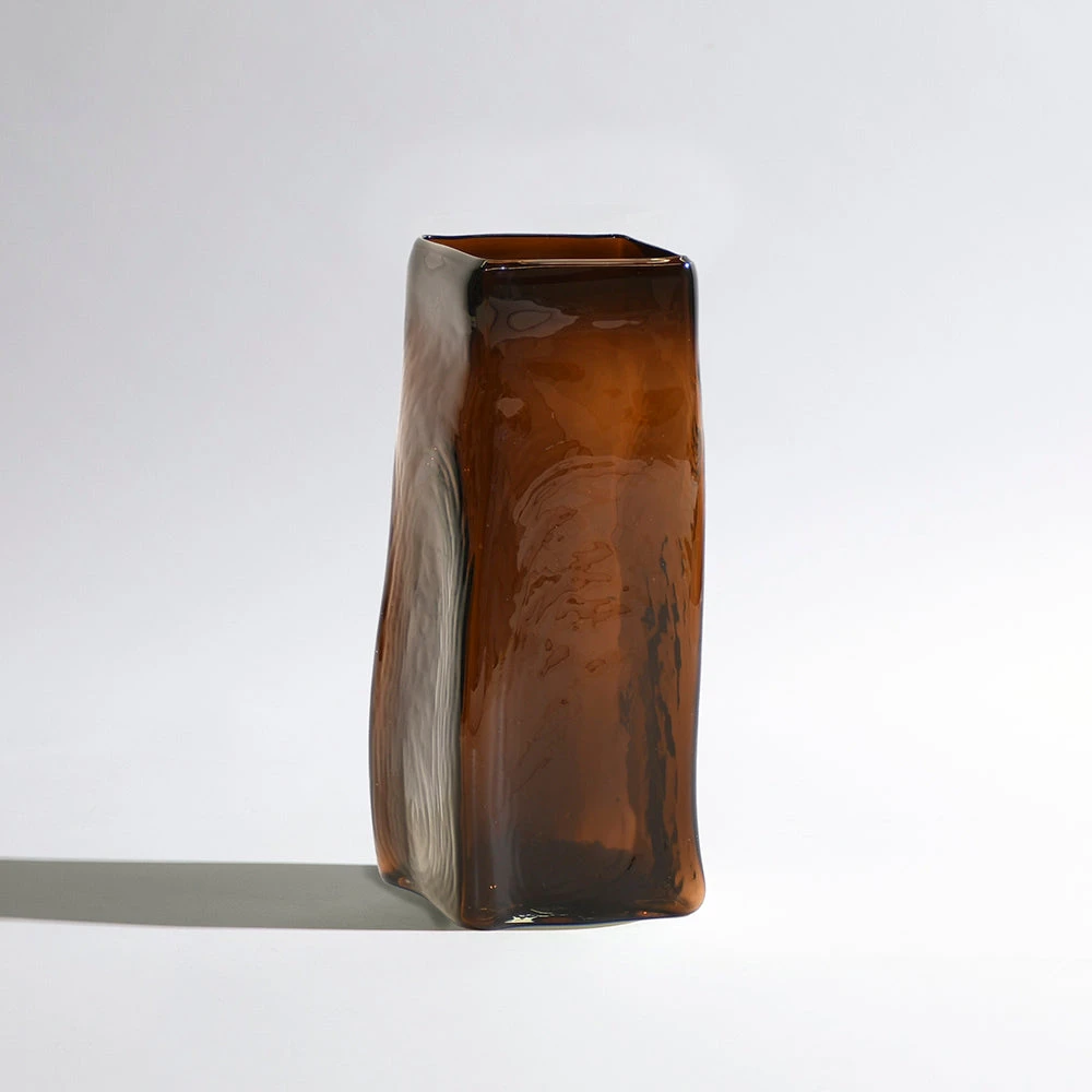 Jaffa Tall Amber Vase 1 Jaffa Tall Amber Vase