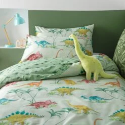 Dinosaur Quilt Cover Set -Kas Australia KasKids Dinosaur Lifestyle3WEBV2