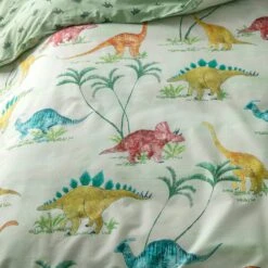 Dinosaur Quilt Cover Set -Kas Australia KasKids Dinosaur Lifestyle DetailWEB