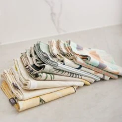 Mari Tea Towel -Kas Australia Napery Teatowels PortraitWEB