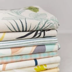 Aruba Tea Towel -Kas Australia Napery Teatowels Stack 2WEB