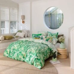 Oliana Euro Pillowcase -Kas Australia Oliana Bedlinen LifestyleWEB