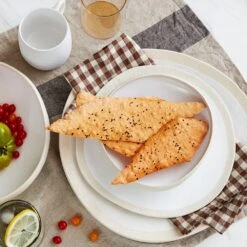 Organic Linen Bowl 8 Organic Linen Bowl -Kas Australia Organic Dinnerware Lifestyle 2WEB