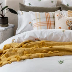 Yasmin Quilt Cover Set -Kas Australia Yasmin Bedlinen Lifestyle CloseUp 3WEB