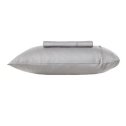 Kas Australia 26 Pure 500 TC Egyptian Cotton Grey Sheet Set